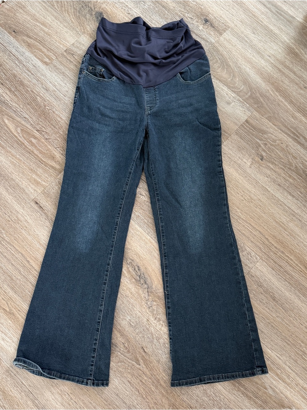 Flare maternity jeans